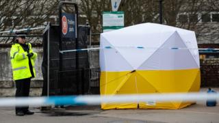 Escena donde el exespía fue envenenado en Salisbury.