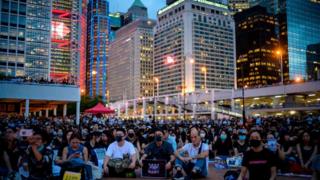 Hong Kong protesto