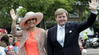 Dutch King Willem-Alexander and Queen Maxima visit Northwest Friesland