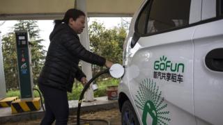 電動車充電,武漢