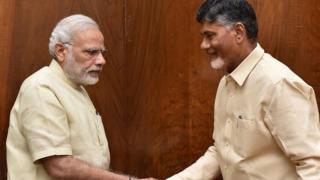 మోదీతో చంద్రబాబు నాయుడు
