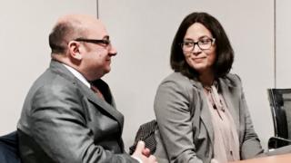 Marcello Galli e Manuela Magalhães