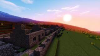 St Kilda in Minecraft