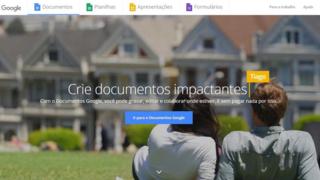 Captura de tela do Google Docs