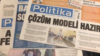 Yeni Ozgur Politika newspaper