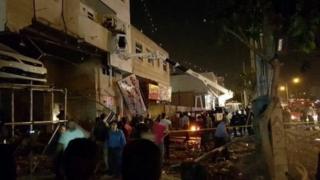 Partlayışın baş verdiyi ərazi