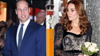 Prince William, Kate Middleton and a pencil
