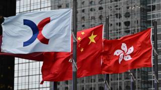 港交所旗幟