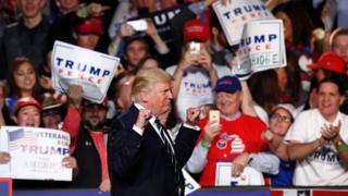 Donald Trump en Michigan