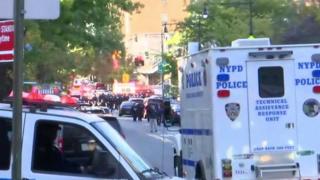 In pictures: New York truck attack - BBC News