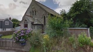 gereja, Godolphin Cross, cornwall