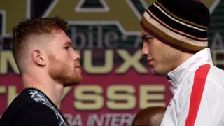 Canelo Álvarez y Julio César Chávez