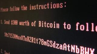 Экран NotPetya