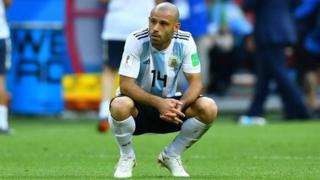 Argentina defender Javier Mascherano