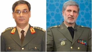 وزرای دفاع ایران و افغانستان