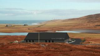 Artist's impression of Spaceport 1