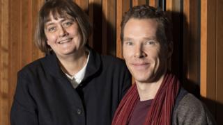 Sarah Frankcom and Benedict Cumberbatch