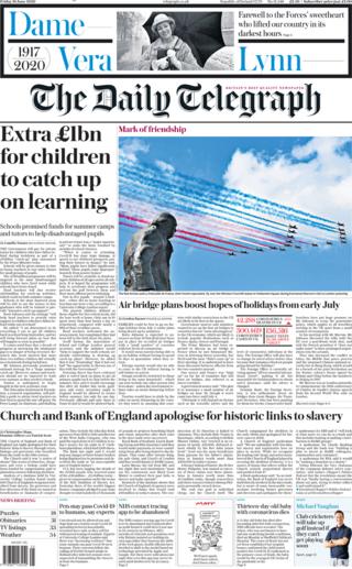 Telegraph 19 June