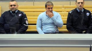 Darko Šarić u sudnici u Beogradu