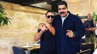 Nusret ve Nicolas Maduro