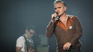 İngiliz şarkıcı Morrissey,