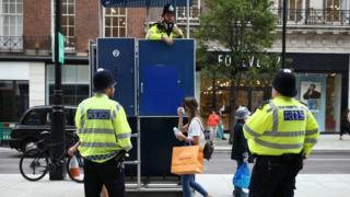 Police in Oxford Street