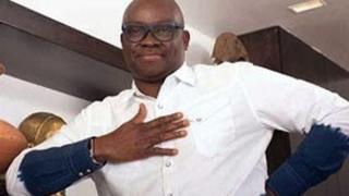 Gomina Ipinlẹ̀ Ekiti Ayodele Fayose