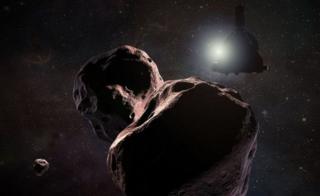 В представлении художников НАСА Ultima Thule выглядит примерно так