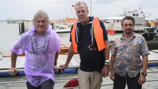 James May, Jeremy Clarkson and Richard Hammond