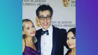 Archie at the Children's Bafta Awards