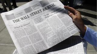 Wall Street Journal ön sayfa