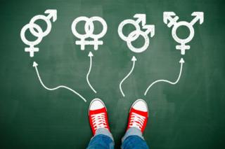 Diferentes símbolos de orientación sexual.