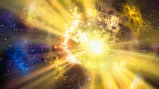 Ilustración de la explosión de una supernova