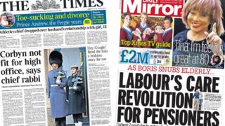 The Papers 26 November 2019