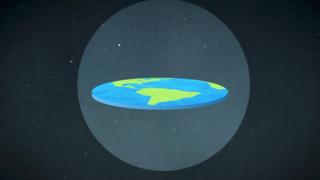 A flat earth
