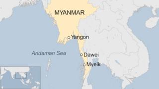 Ikarata yerekana igihugu ca Burma
