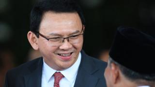 Ahok dalam pelantikan Presiden Joko Widodo pada tanggal 20 Oktober lalu.