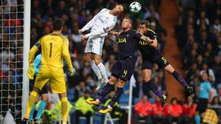 Ligue des champions : Real Madrid- Tottenham (1-1)