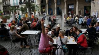 Tourists in Havana