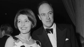 Roald Dahl and his wife Patricia in 1962.