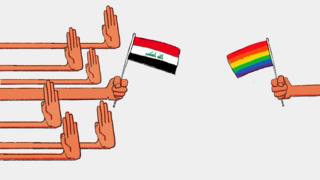 رفع علم المثلية في بغداد يثير جدلا