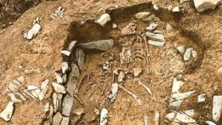 Barry: Roman and medieval remains near Five Mile Road - BBC News