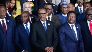 Awọn adari ilẹ Afrika nibi ipade apero ajọ AU