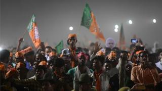 Week in pictures: 4-10 May 2019 4 Bharatiya Janata Party (BJP) supporters