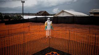 One health worker for Bunia, Democratic Republic of the Congo November 7, 2018