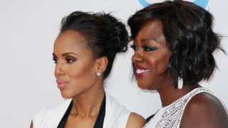 Kerry Washington and Viola Davis for Tribeca Film Festival