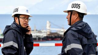 Trabajadores chinos en Croacia