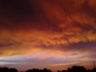 Cielo en Cartagena, Colombia (Foto: Mirelcy Morales)
