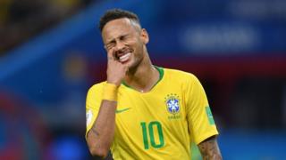 Neymar Jr of Brazil
