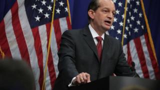 acosta secretary labor epstein resigns getty